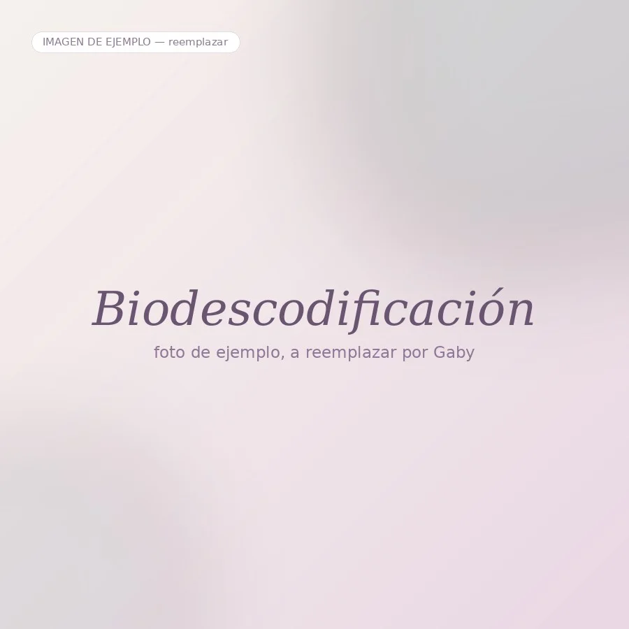 Biodescodificación online, imagen de ejemplo a reemplazar