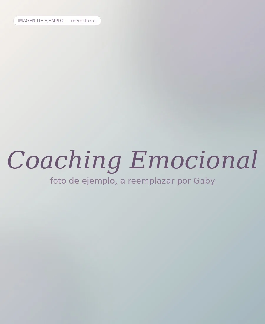 Coaching emocional online con Gabriela Bonilla